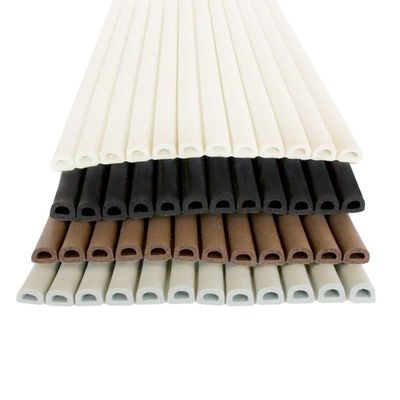 ความกว้าง 3-50 มิลลิเมตร CLJ EPDM Foam Weatherstripping สําหรับประปาหน้าต่างและประตู 3-25 มิลลิเมตร ความสูงของค้อน สีดํา / สีเทา / สีน้ําตาล / สีขาว / สีอื่น ๆ