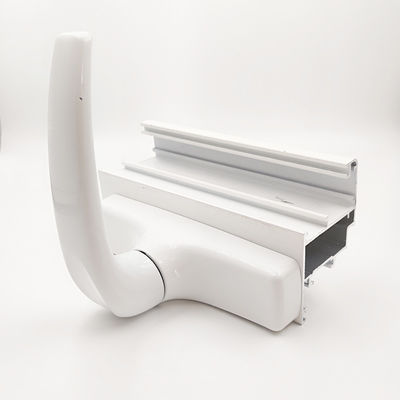 ประตูและหน้าต่างกระเบื้องมืออลูมิเนียม WHITE สีสามารถปรับปรุง