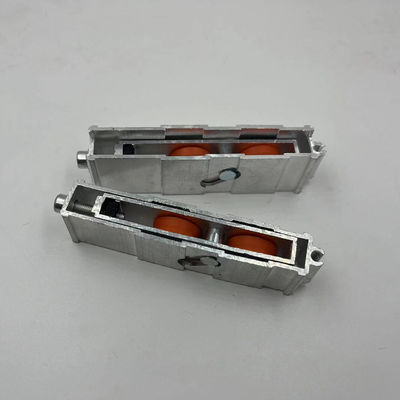 ยาวนาน CLJ สังกะสีเหล็กผสม Custom ประตูหน้าต่างม้วนล้อ pulley