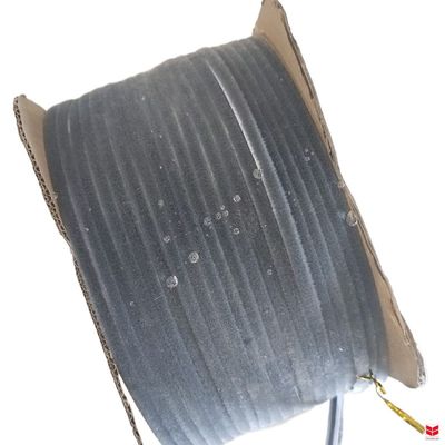 การถอดลมอากาศที่ติดตัวเองสําหรับ LED Strip 5 เมตร ดํา กันเสียง