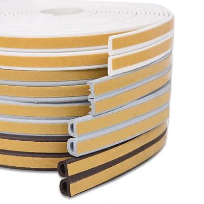 สายปิดยาง EPDM สําหรับประตูและหน้าต่าง ความสูง 3-25 มม ความกว้าง 3-50 มม