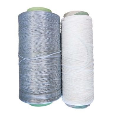 Fdy Yarn Type Style Core Spun Yarn สะอาดต่อสิ่งแวดล้อม 600D 900D 1000D 2000D 5000D PP YARN Cone สีที่กําหนดเองสําหรับผ้า
