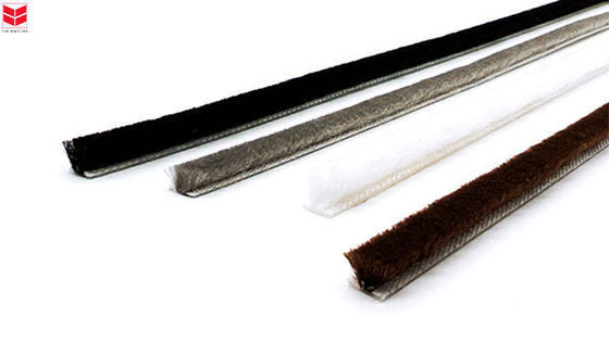 ประตูเลื่อนหน้าต่าง Seal Brush Strip ผ้าปูสับสับสับอากาศ
