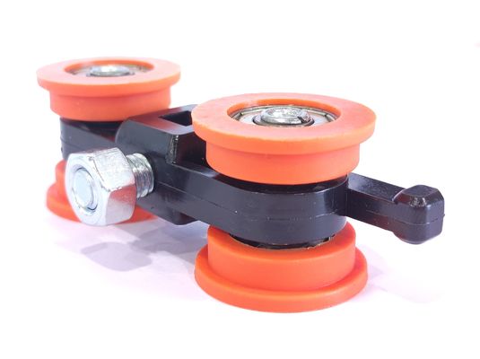 อพาร์ทเมนต์ โปรไฟล์อลูมิเนียม ประตูหน้าต่าง โรลเลอร์ PVC พลาสติก ล้อพ่วง