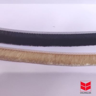 CLJ อลูมิเนียมสลัด กรอบประตูด้านข้าง สภาพอากาศ ถอดแปรงสําหรับอพาร์ทเมนต์ ความสูง 3-25mm ความกว้าง 3-50mm