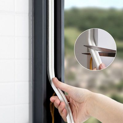 100% PP D Shape Self Adhesive Rubber Seal สําหรับการกันเสียงและการปิดคําตอบ