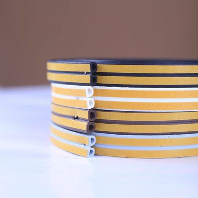 100% PP ความสูง 25 มม ความกว้าง 50 มม ประตูกระจกยาง