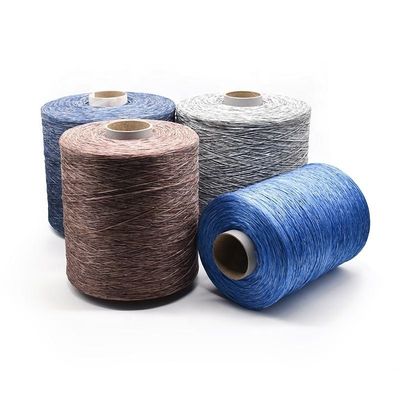 Denier 900D 1000D 2000D 5000D RING SPUN Pp สายสีฟ้า กระเป๋าเย็บผ้ารองเท้า สายผสมสําหรับผ้า