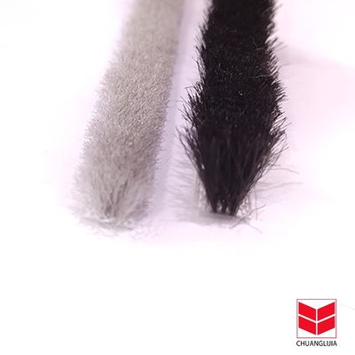 3-25mm ความสูงของค้อน CLJ อลูมิเนียม Window สภาพอากาศ Strip ผ้าใบค้อนสําหรับประตูหน้าต่าง