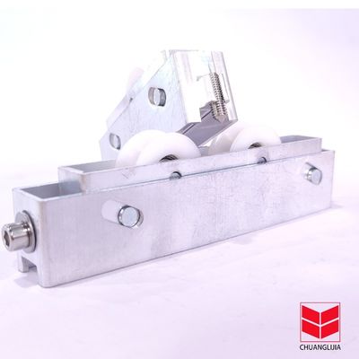 อลูมิเนียม Window Sliding Roller ไนลอน Single Pulley Roller การออกแบบตามความต้องการ สําหรับอพาร์ทเมนต์
