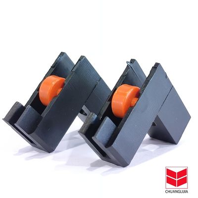 รอลเลอร์ไนลอนตามสั่งสําหรับประตูและหน้าต่างเลื่อน สีดํา/สีเทา/สีน้ําตาล/สีขาว/สีอื่น ๆ
