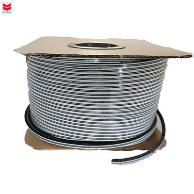 สีดํา / สีเทา / สีน้ําตาล / สีขาว / อื่น ๆ สายลวดอากาศสําหรับอะลูมิเนียม PVC วัสดุ 100% PP และตัวเลือกหลายสี