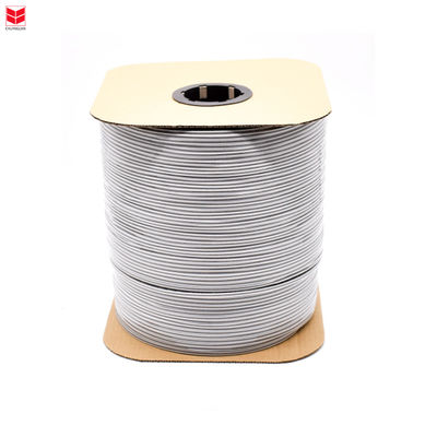 สีดํา / สีเทา / สีน้ําตาล / สีขาว / อื่น ๆ สายลวดอากาศสําหรับอะลูมิเนียม PVC วัสดุ 100% PP และตัวเลือกหลายสี