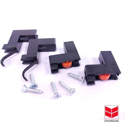 โลมิเนียมสไลด์หน้าต่าง Apposite วงล้อ pulley ที่กําหนดเองสําหรับวงล้อเดียว