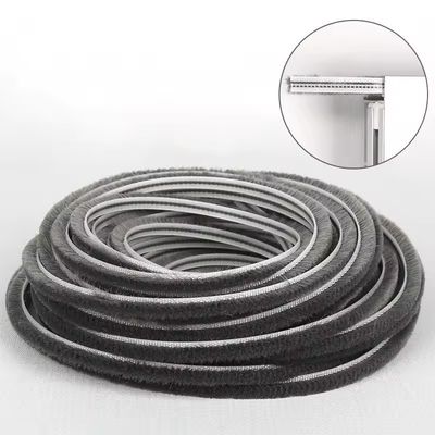 3-25mm ความสูงของค้อน อลูมิเนียม ประตูและหน้าต่าง ซิลิโคน หนังค้อน สายสภาพอากาศสําหรับอพาร์ทเมนต์