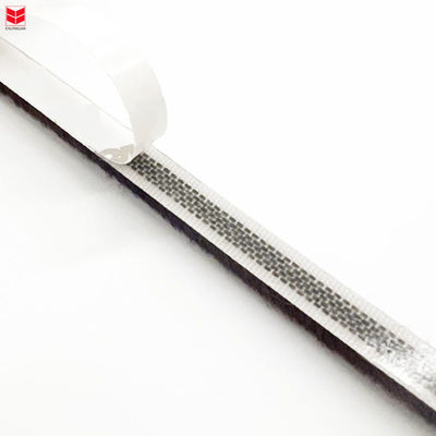 การออกแบบที่ทันสมัย Custom Wool Pile Door Seal Strip Brush Height 3-25mm สําหรับการปิดยาวนาน