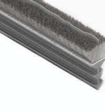ISO9001 2008 รับรอง สีน้ําตาล เบรชซีล ประตูหน้าต่างซีลสตรีปในสีดํา / สีเทา / สีน้ําตาล / สีขาว / สีอื่น ๆ สําหรับผลงาน