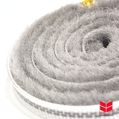 ขนาด 3-50 มิลลิเมตร ช่องประตูเลื่อน ผ้าใบ อลูมิเนียม สายสลัด แบรช สภาพอากาศ สายสลัด สําหรับ สีดํา/สีเทา/สีน้ําตาล/สีขาว/อื่น ๆ
