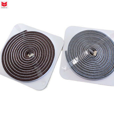 ปรับปรุงอากาศ Stripping สําหรับกระจกเลื่อน สี สีดํา / สีเทา / สีน้ําตาล / สีขาว / อื่น ๆ ความสูงค้อน 3-25 มม / ความกว้าง 3-50 มม