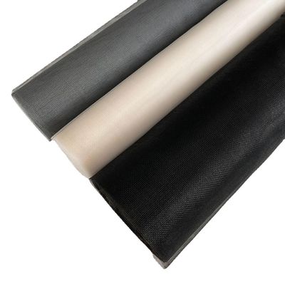 18x16 Mesh Fiberglass Window Screen หนอนหนอนสําหรับประตูและหน้าต่างในสีดํา / สีเทา / สีน้ําตาล / สีขาว / สีอื่น ๆ